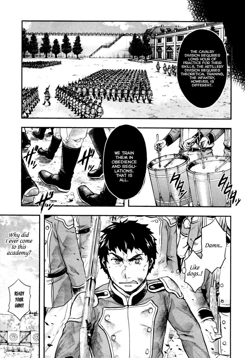 Gunka no Baltzar Chapter 3 page 14 - Chapter 3: The Signal Flares of Upheaval