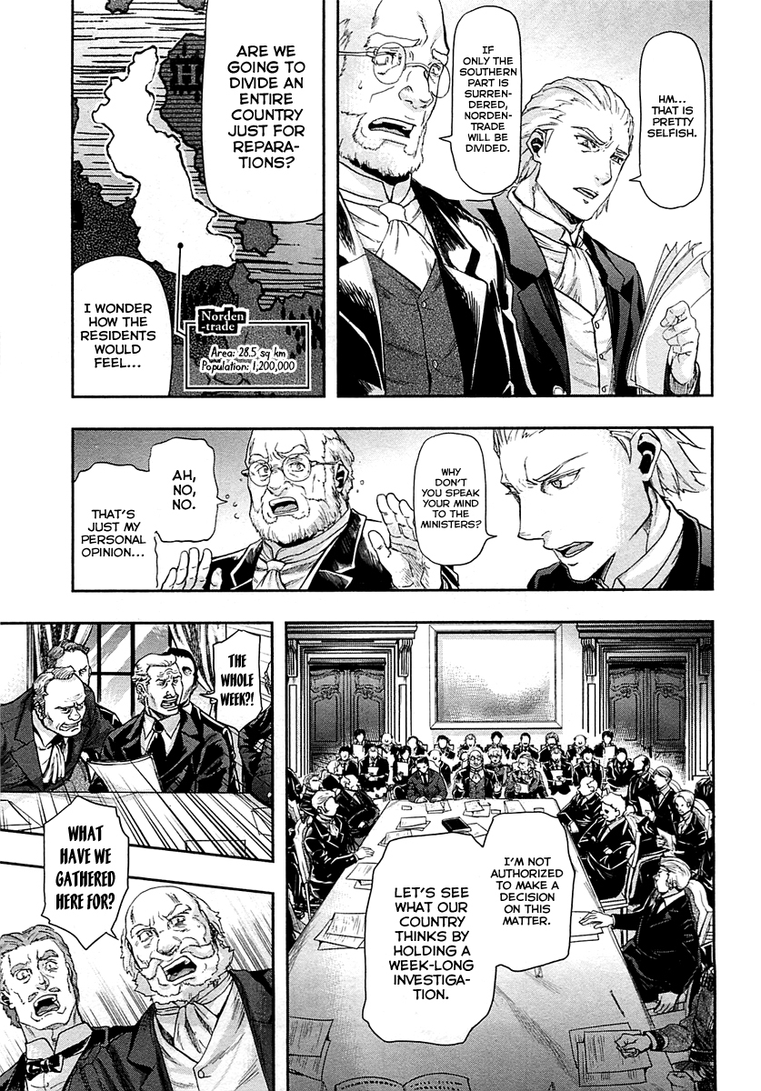 Gunka no Baltzar Chapter 30 page 12 - Chapter 30: International Conference