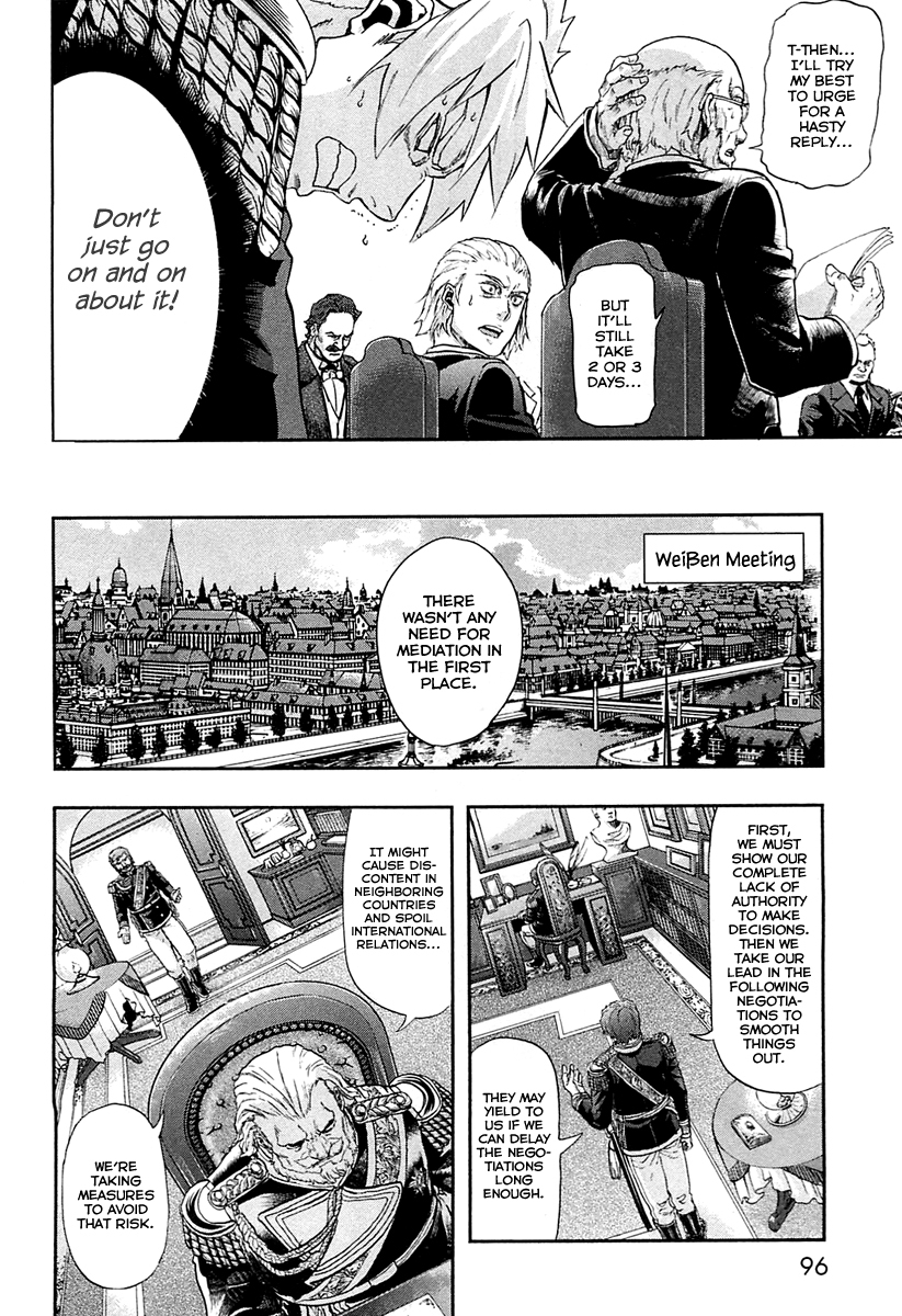 Gunka no Baltzar Chapter 30 page 13 - Chapter 30: International Conference