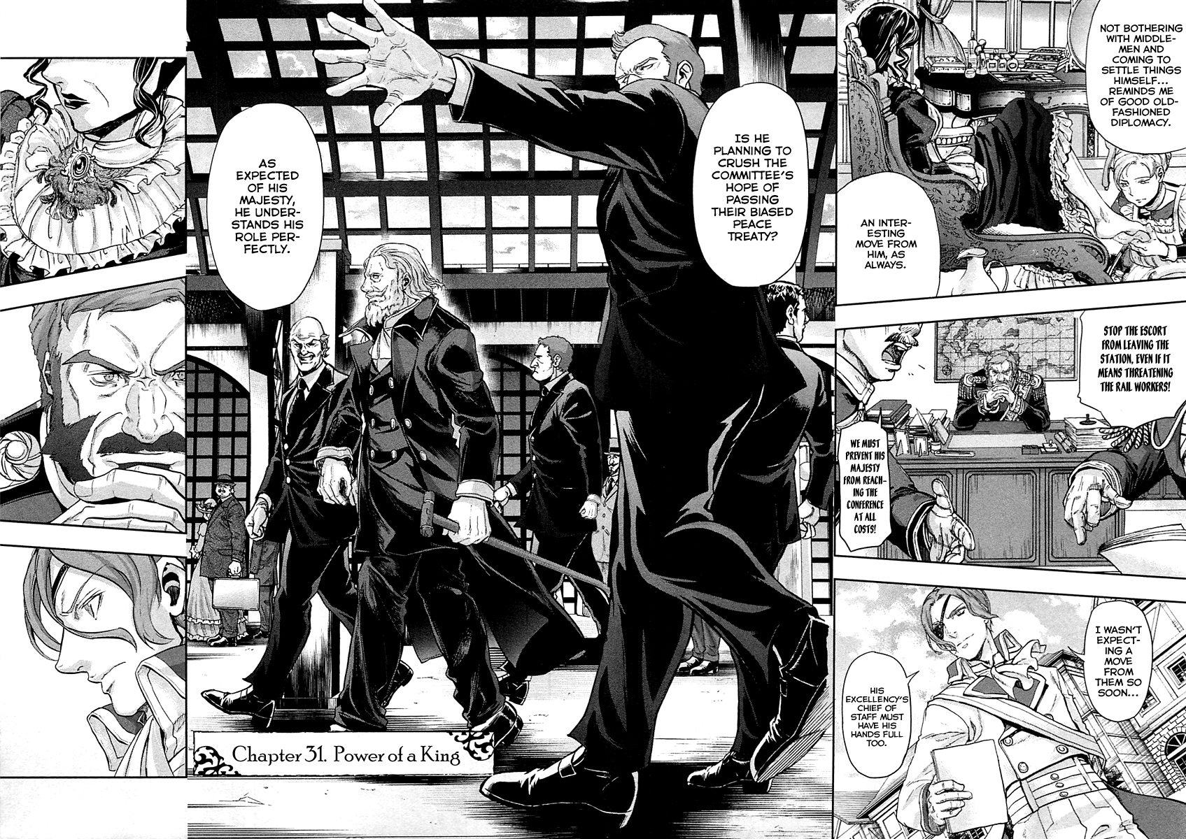 Gunka no Baltzar Chapter 31 page 3 - Chapter 31: Power of a King