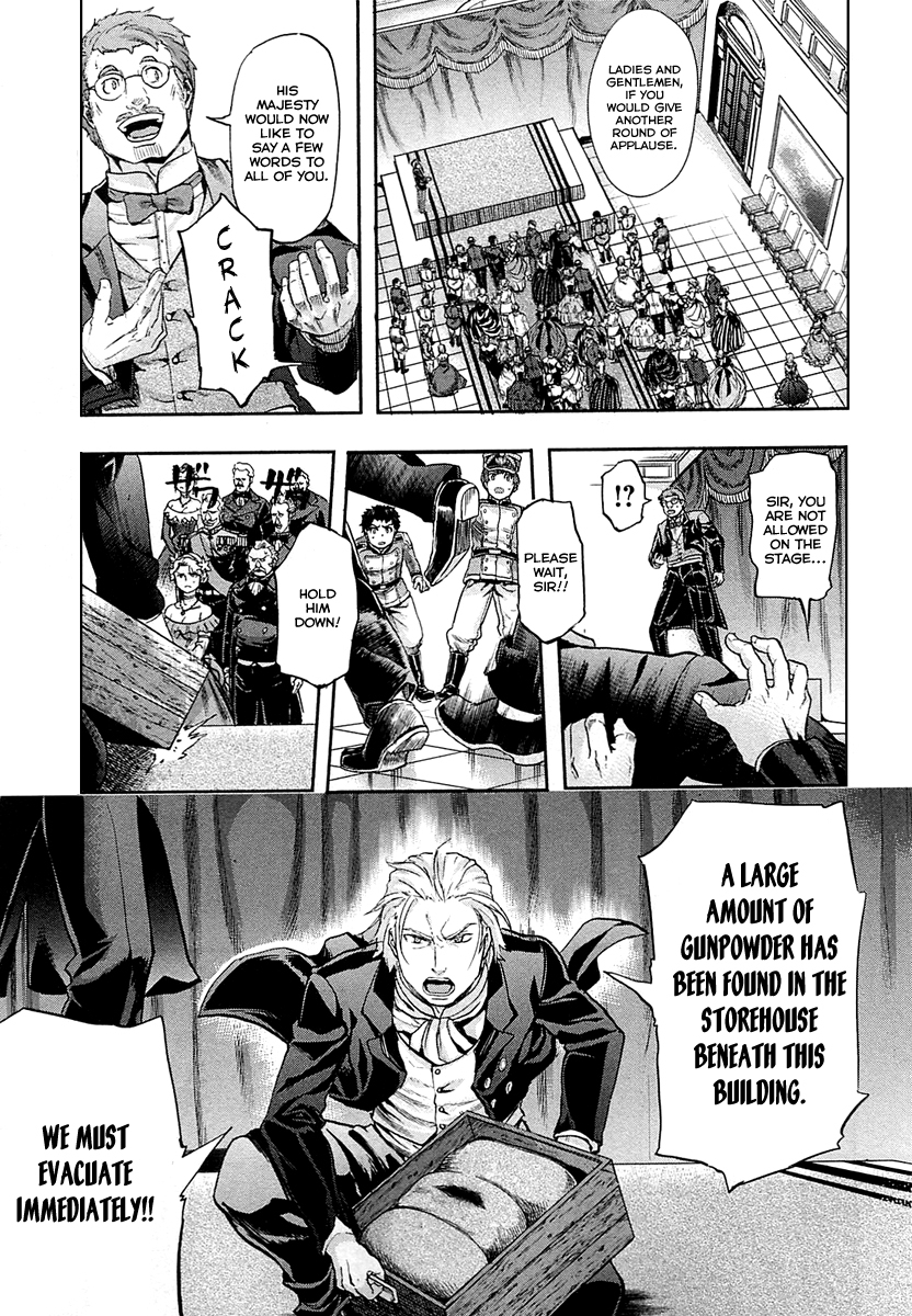 Gunka no Baltzar Chapter 32 page 14 - Chapter 32: Echoes of the Footsteps of War