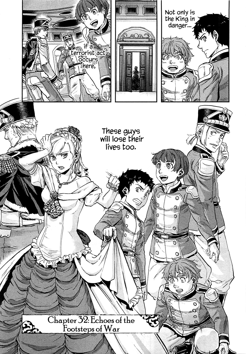 Gunka no Baltzar Chapter 32 page 4 - Chapter 32: Echoes of the Footsteps of War