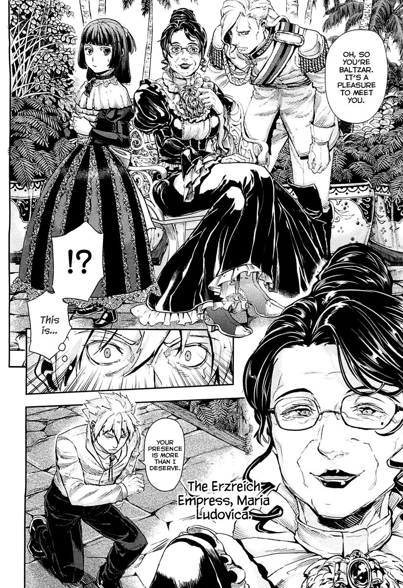 Gunka no Baltzar Chapter 33 page 22 - Chapter 33: The Rivalry of Two
