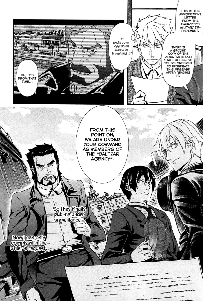 Gunka no Baltzar Chapter 33 page 38 - Chapter 33: The Rivalry of Two