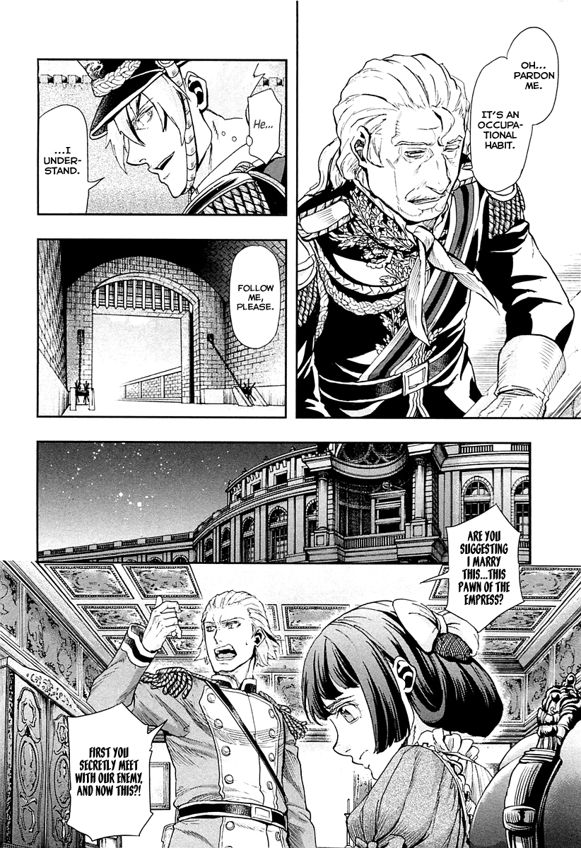 Gunka no Baltzar Chapter 34 page 25 - Chapter 34: Empress' Pawn
