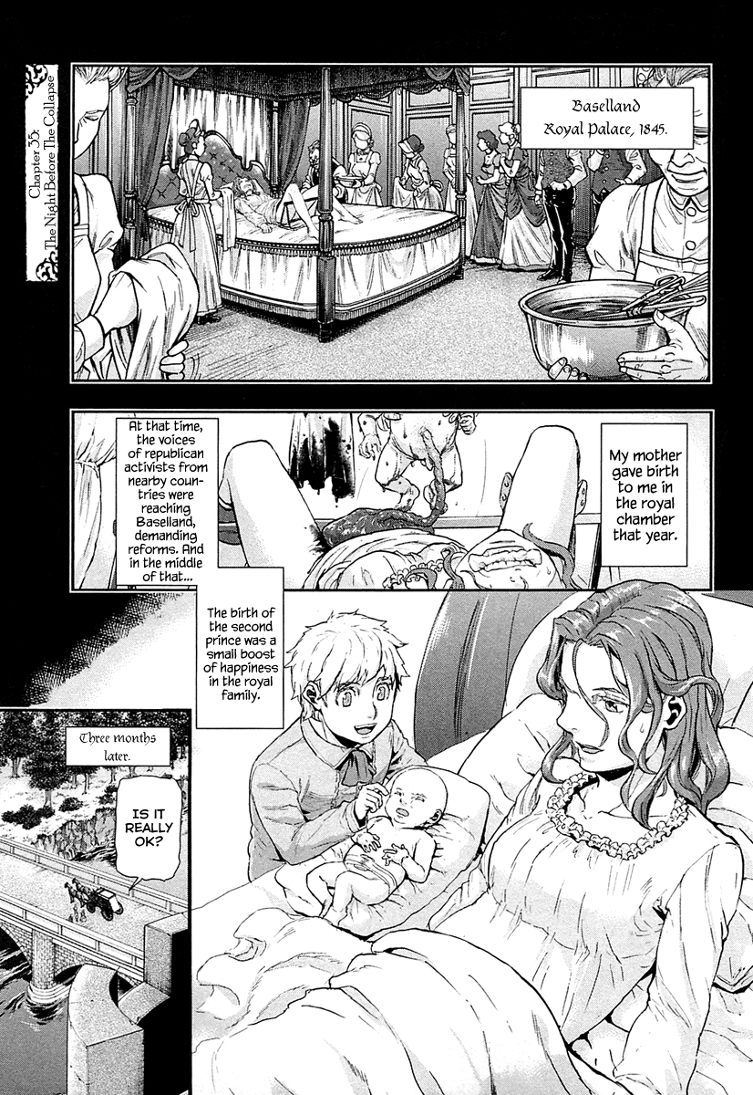 Gunka no Baltzar Chapter 35 page 2 - Chapter 35: The Night Before the Collapse