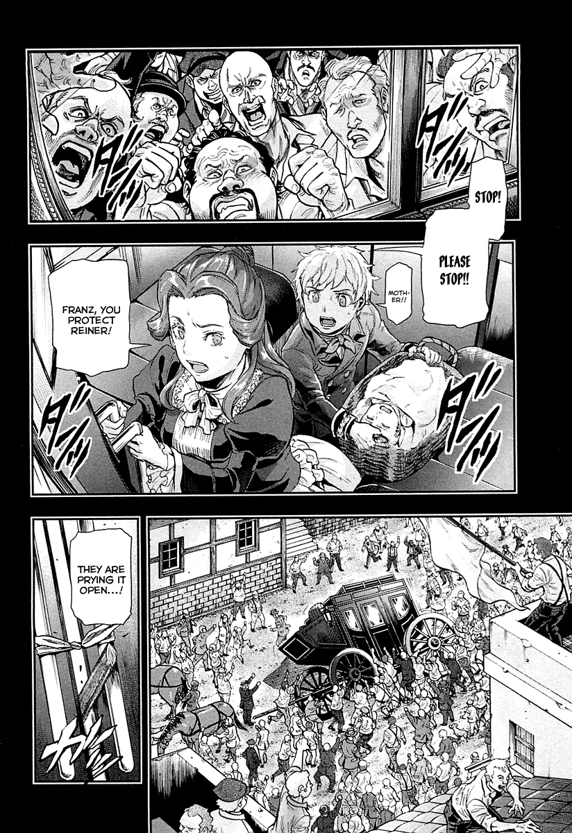 Gunka no Baltzar Chapter 35 page 4 - Chapter 35: The Night Before the Collapse