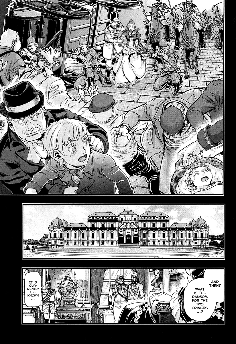 Gunka no Baltzar Chapter 35 page 7 - Chapter 35: The Night Before the Collapse