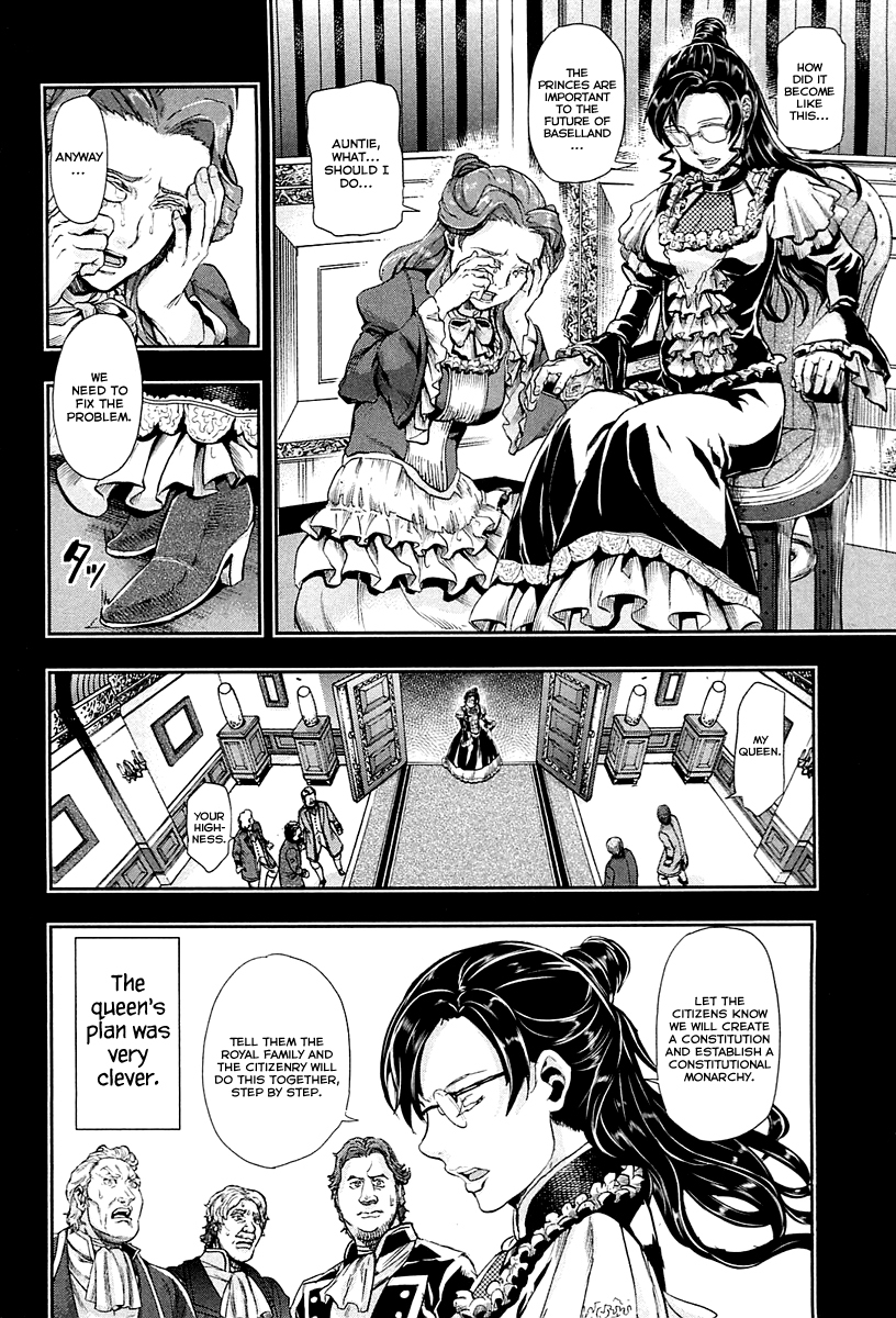Gunka no Baltzar Chapter 35 page 8 - Chapter 35: The Night Before the Collapse