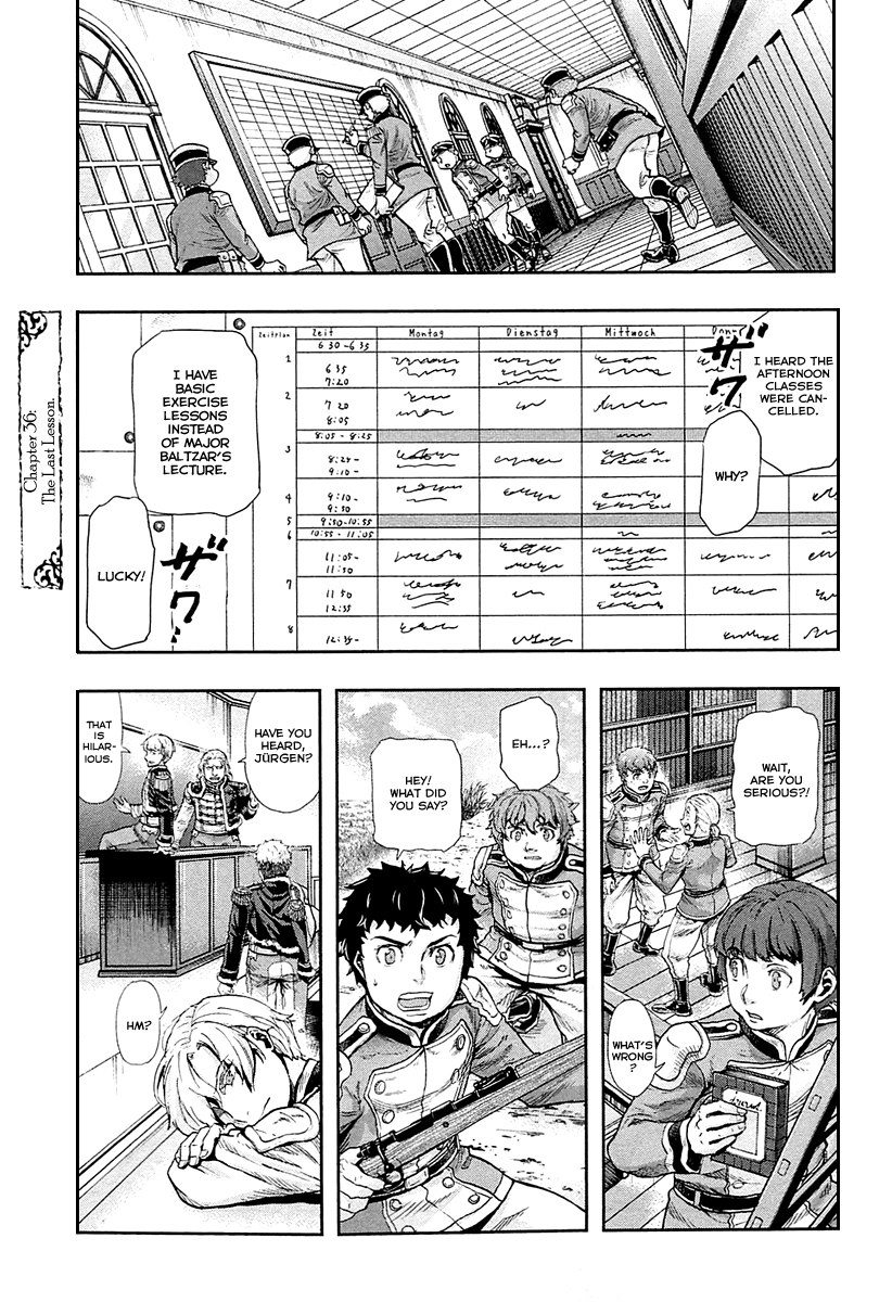 Gunka no Baltzar Chapter 36 page 2 - Chapter 36: The Last Lesson