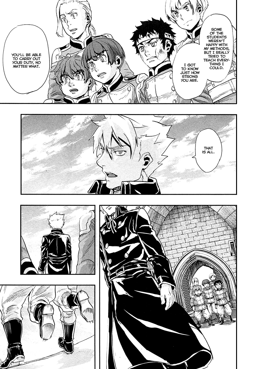 Gunka no Baltzar Chapter 36 page 25 - Chapter 36: The Last Lesson