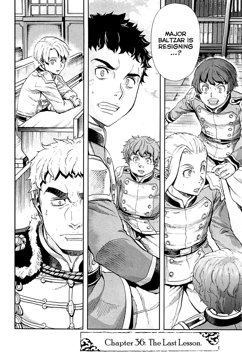 Gunka no Baltzar Chapter 36 page 3 - Chapter 36: The Last Lesson
