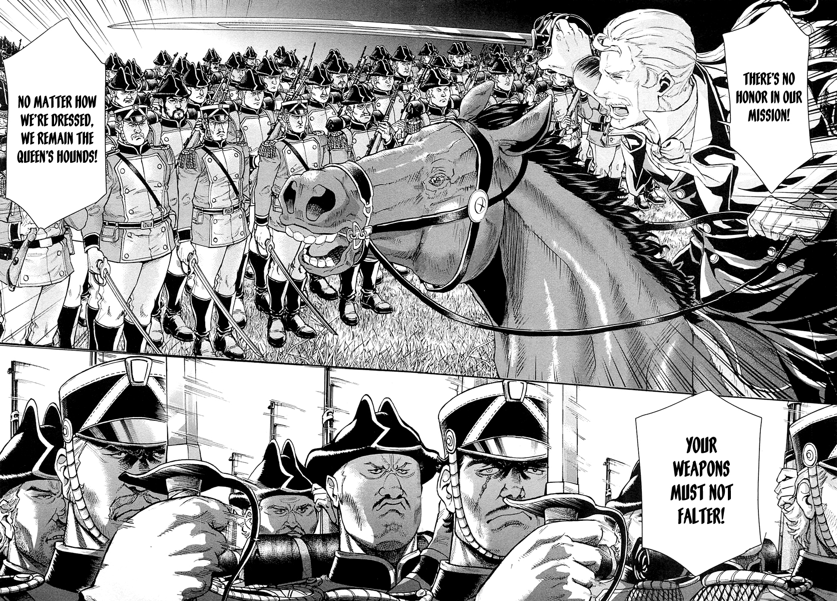 Gunka no Baltzar Chapter 37 page 34 - Chapter 37: Breaking up the Empire