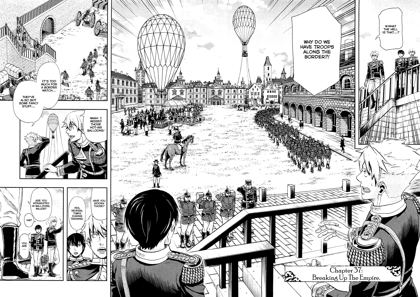 Gunka no Baltzar Chapter 37 page 5 - Chapter 37: Breaking up the Empire
