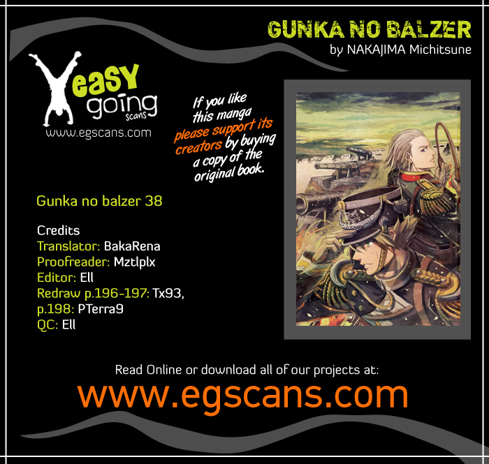 Gunka no Baltzar Chapter 38 page 1 - Chapter 38: The Major's Guidance