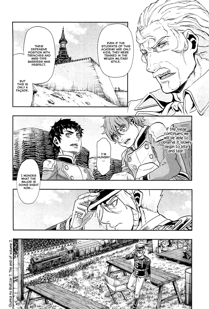 Gunka no Baltzar Chapter 38 page 40 - Chapter 38: The Major's Guidance