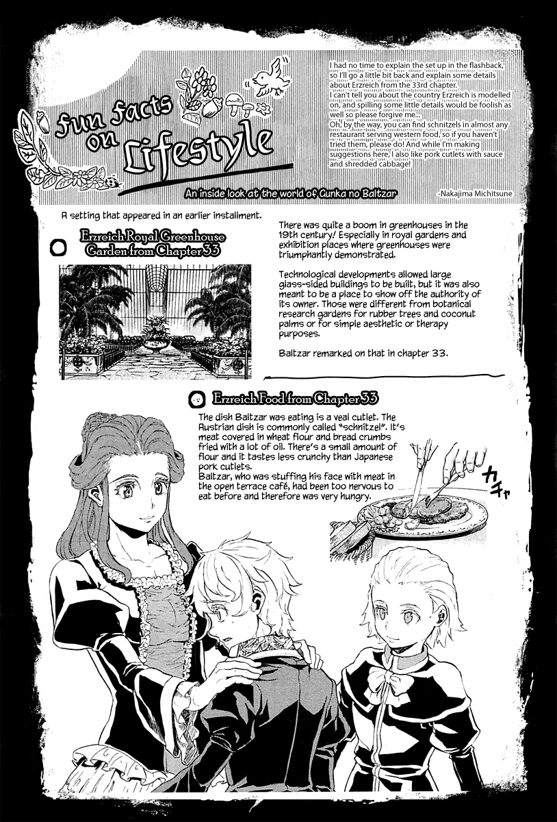 Gunka no Baltzar Chapter 38 page 43 - Chapter 38: The Major's Guidance