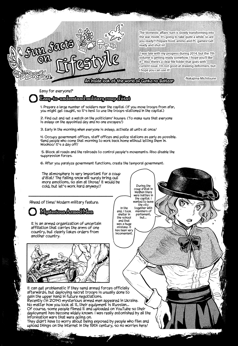 Gunka no Baltzar Chapter 38 page 45 - Chapter 38: The Major's Guidance