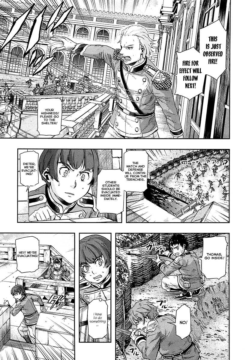 Gunka no Baltzar Chapter 39 page 22 - Chapter 39: Observed Fire
