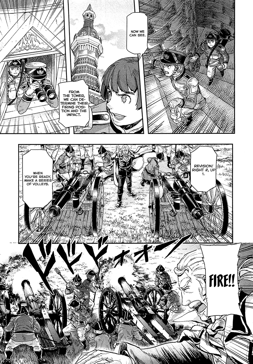 Gunka no Baltzar Chapter 39 page 24 - Chapter 39: Observed Fire