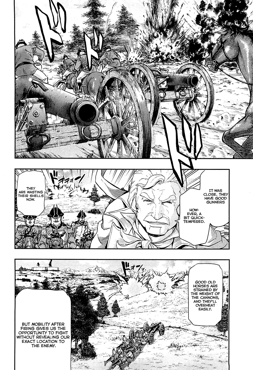 Gunka no Baltzar Chapter 39 page 34 - Chapter 39: Observed Fire