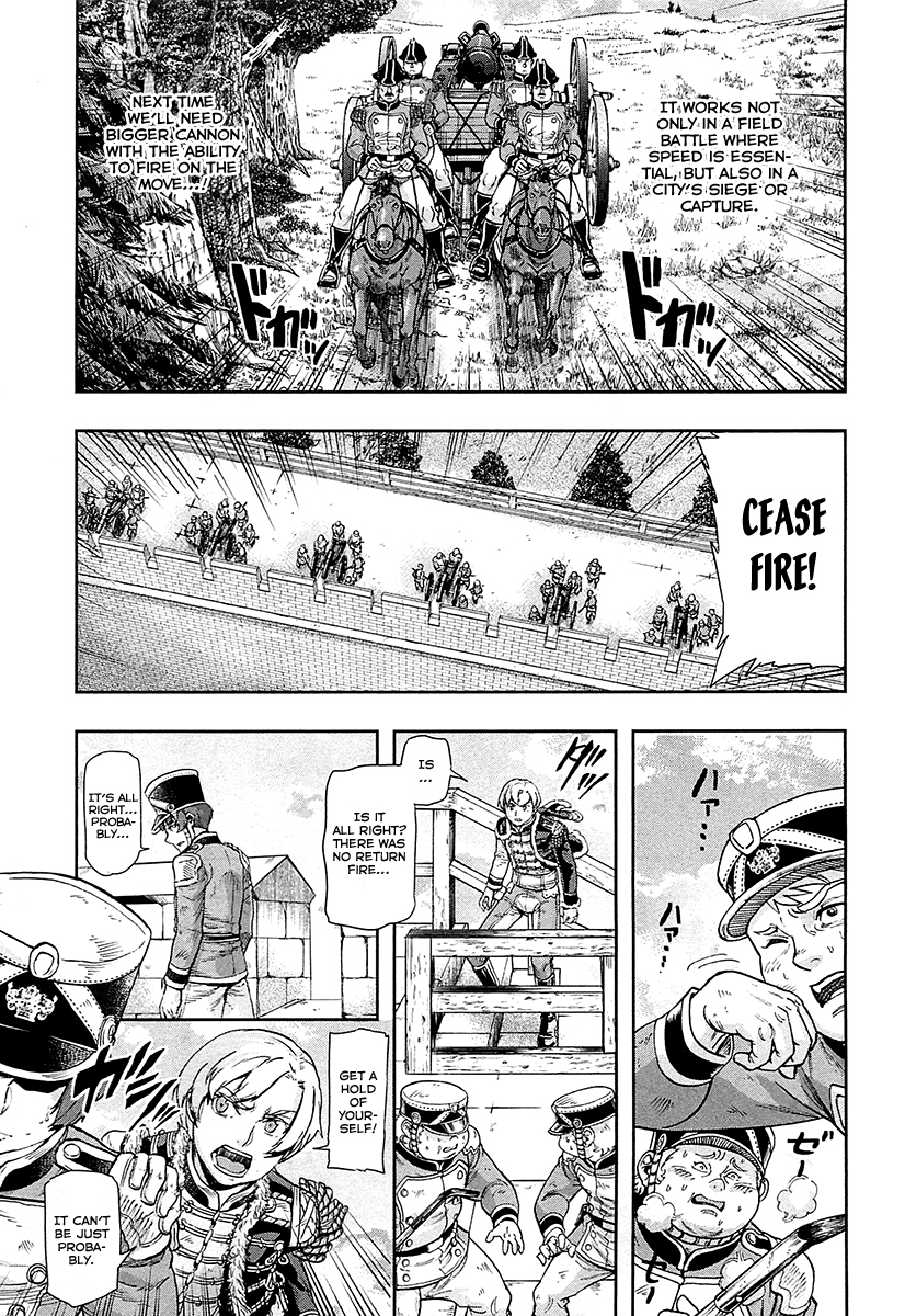 Gunka no Baltzar Chapter 39 page 35 - Chapter 39: Observed Fire