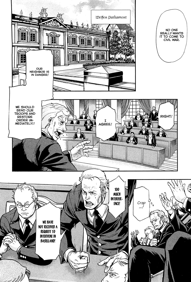 Gunka no Baltzar Chapter 40 page 13 - Chapter 40: Morning of the Decision
