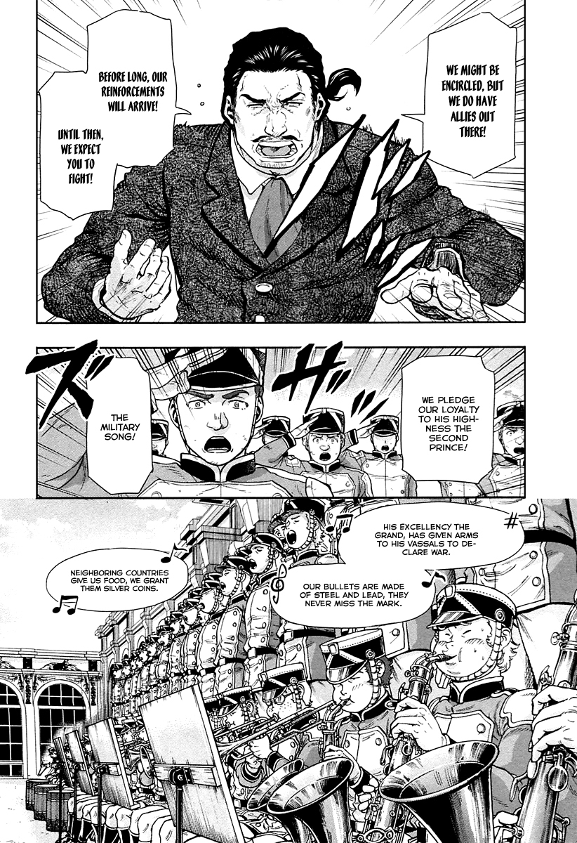 Gunka no Baltzar Chapter 42 page 9 - Chapter 42: Major's Style