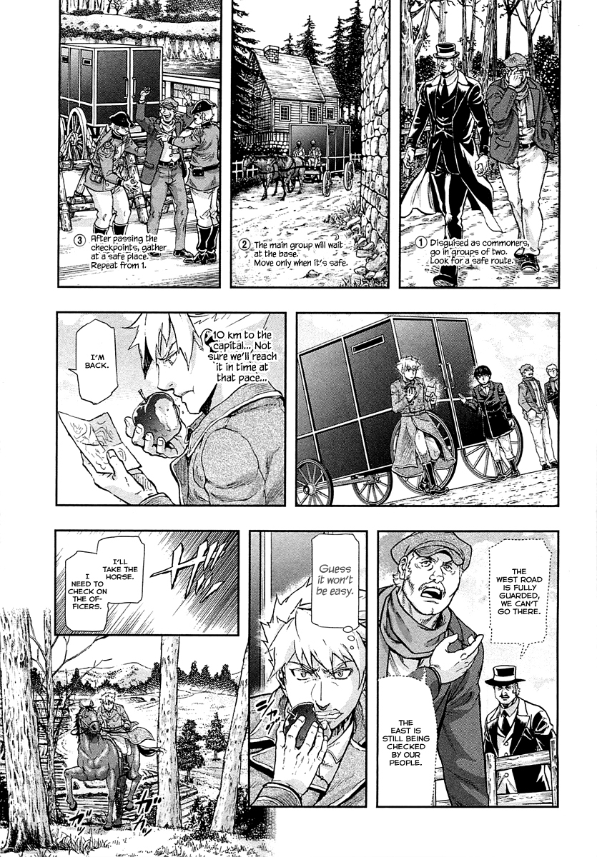 Gunka no Baltzar Chapter 44 page 12 - Chapter 44: Secret Border Violation