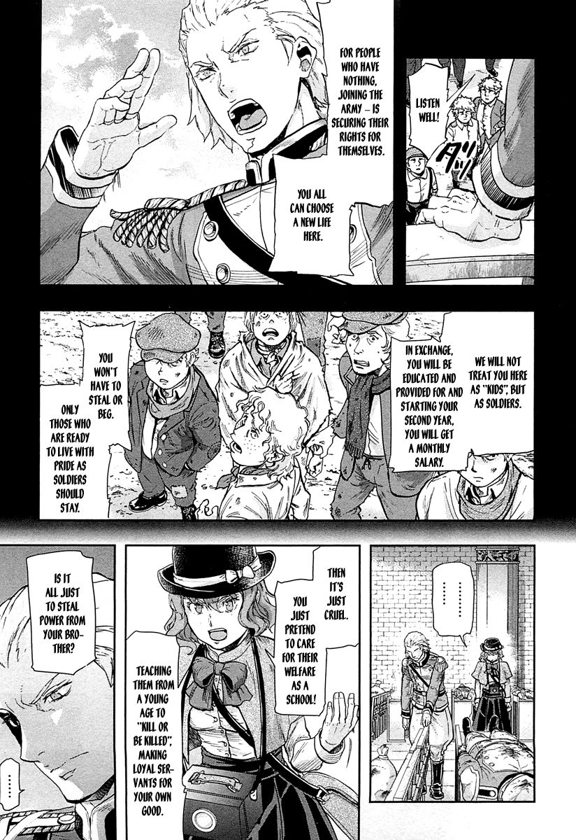 Gunka no Baltzar Chapter 45 page 14 - Chapter 45: Terms of Surrender
