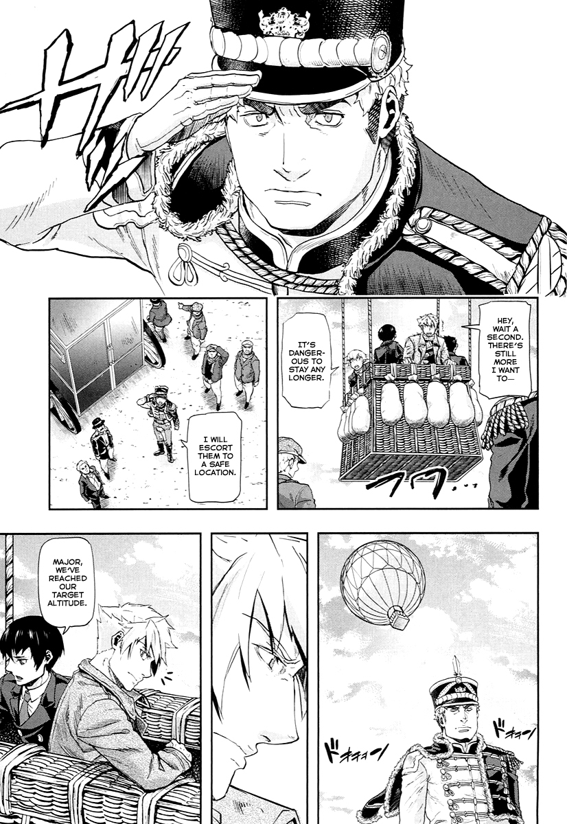 Gunka no Baltzar Chapter 47 page 13 - Chapter 47: Precision Bombardment