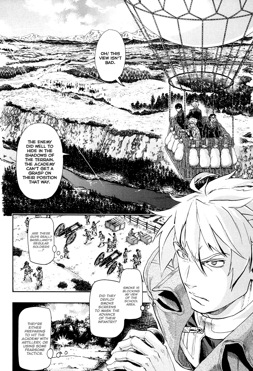 Gunka no Baltzar Chapter 47 page 14 - Chapter 47: Precision Bombardment