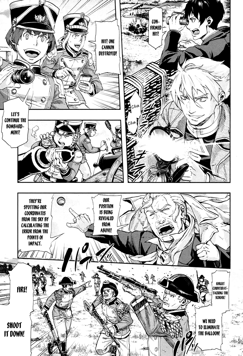 Gunka no Baltzar Chapter 47 page 21 - Chapter 47: Precision Bombardment
