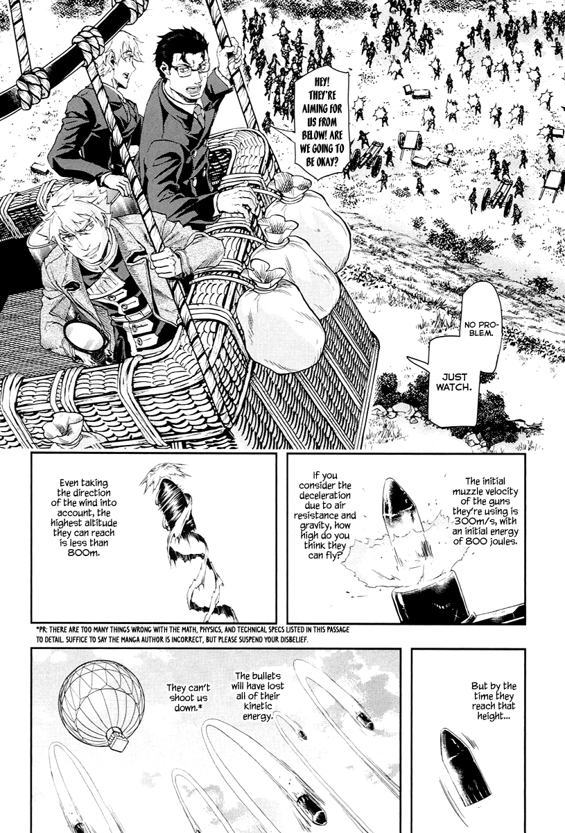 Gunka no Baltzar Chapter 47 page 22 - Chapter 47: Precision Bombardment