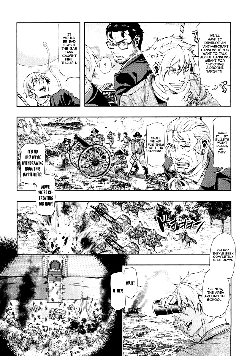 Gunka no Baltzar Chapter 47 page 23 - Chapter 47: Precision Bombardment