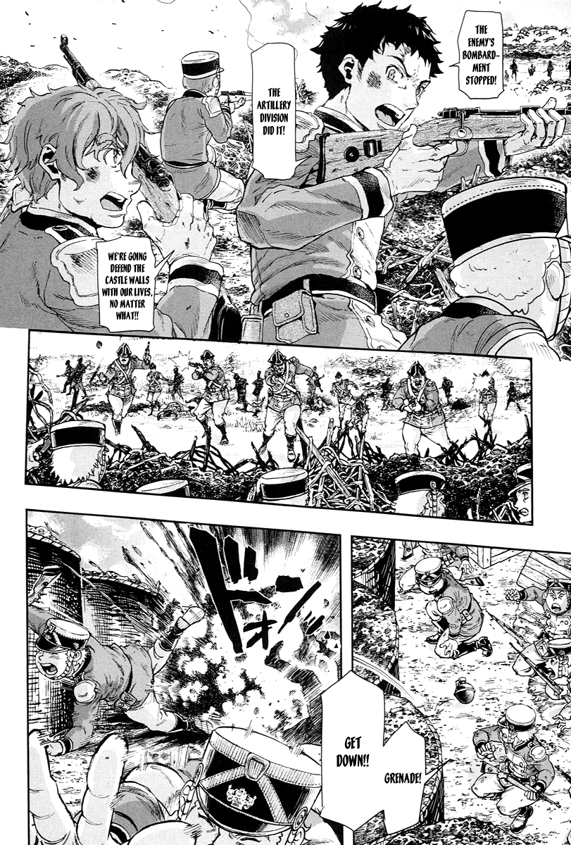 Gunka no Baltzar Chapter 47 page 24 - Chapter 47: Precision Bombardment