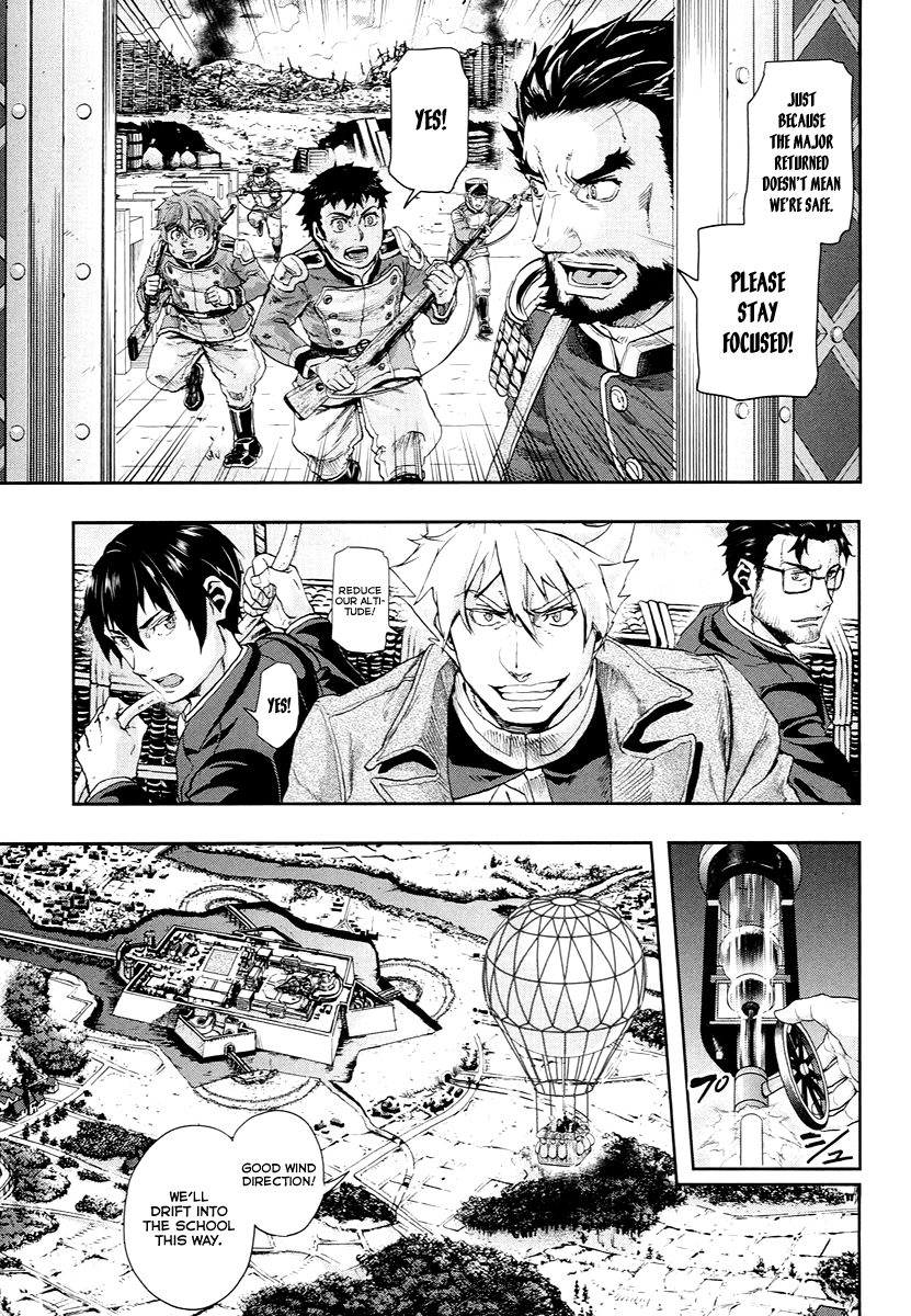 Gunka no Baltzar Chapter 47 page 27 - Chapter 47: Precision Bombardment