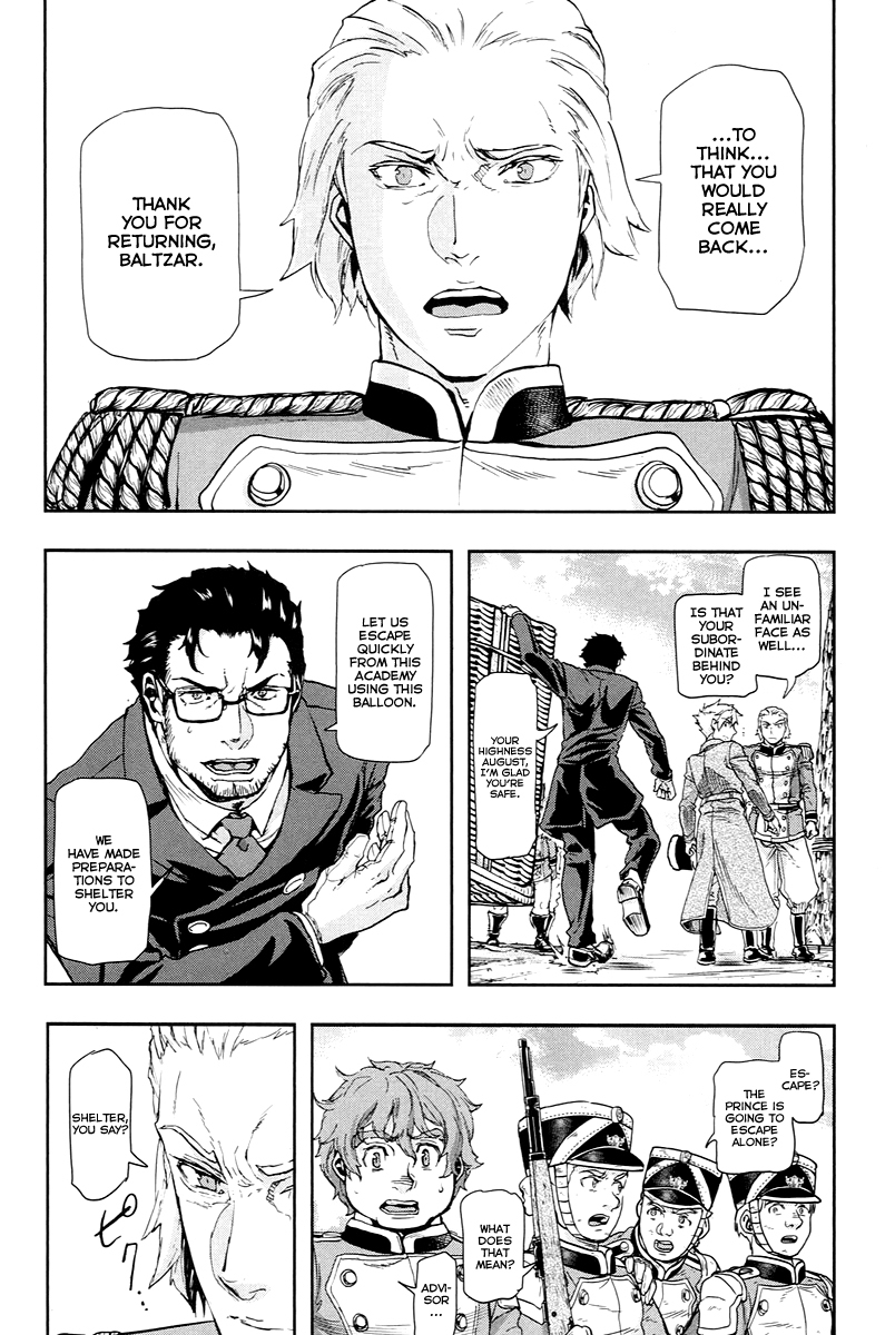 Gunka no Baltzar Chapter 47 page 33 - Chapter 47: Precision Bombardment
