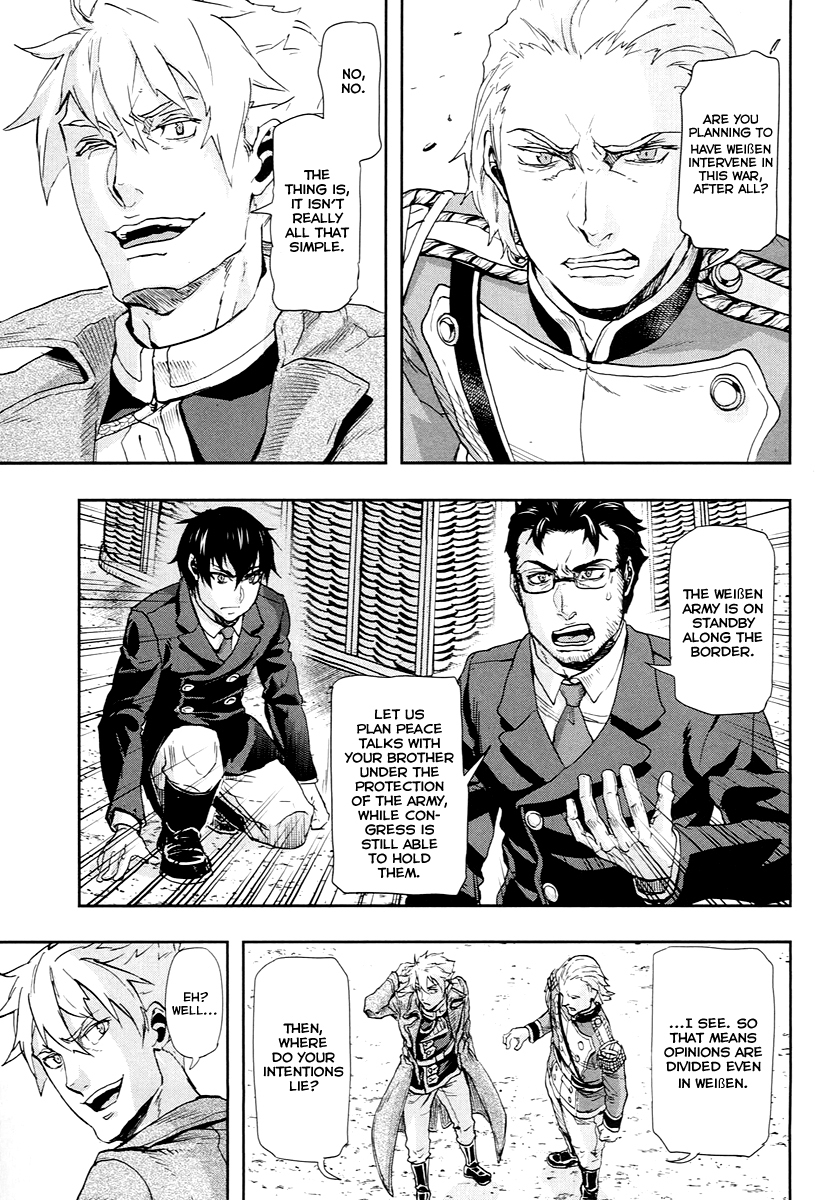 Gunka no Baltzar Chapter 47 page 34 - Chapter 47: Precision Bombardment