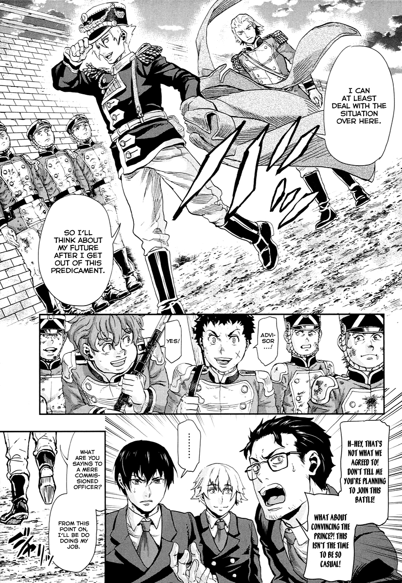 Gunka no Baltzar Chapter 47 page 36 - Chapter 47: Precision Bombardment