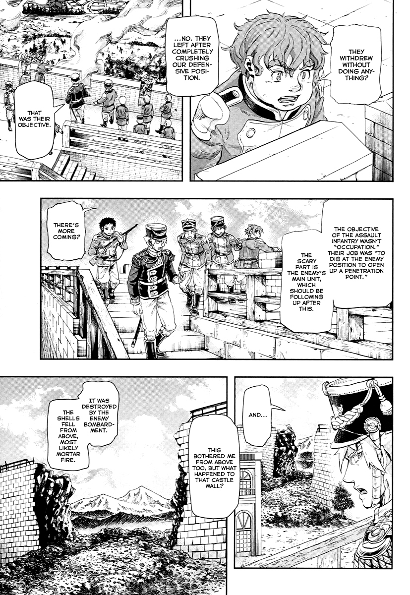 Gunka no Baltzar Chapter 47 page 38 - Chapter 47: Precision Bombardment