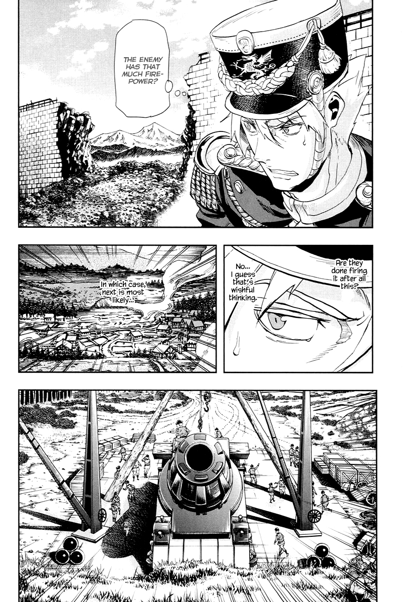 Gunka no Baltzar Chapter 47 page 39 - Chapter 47: Precision Bombardment