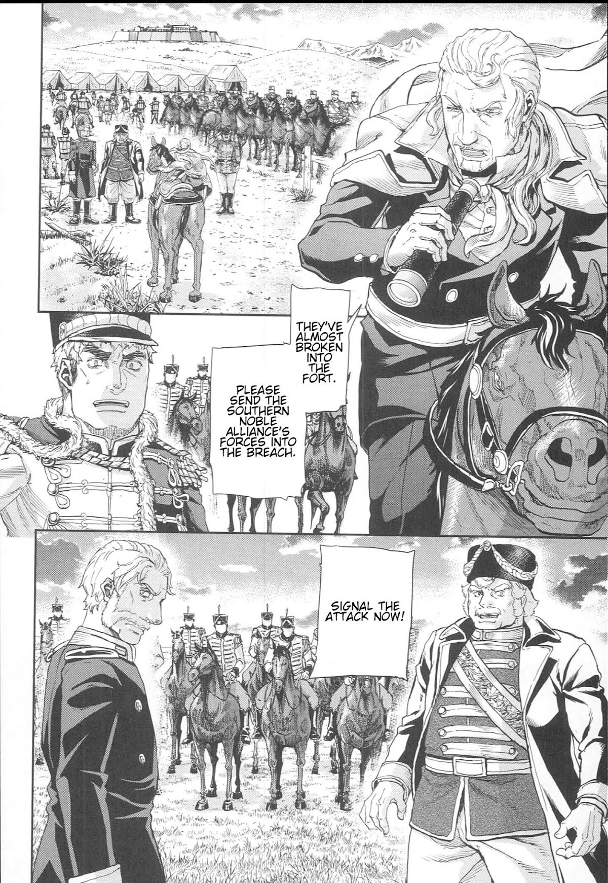 Gunka no Baltzar Chapter 49 page 16 - Chapter 49: Unto The Breach