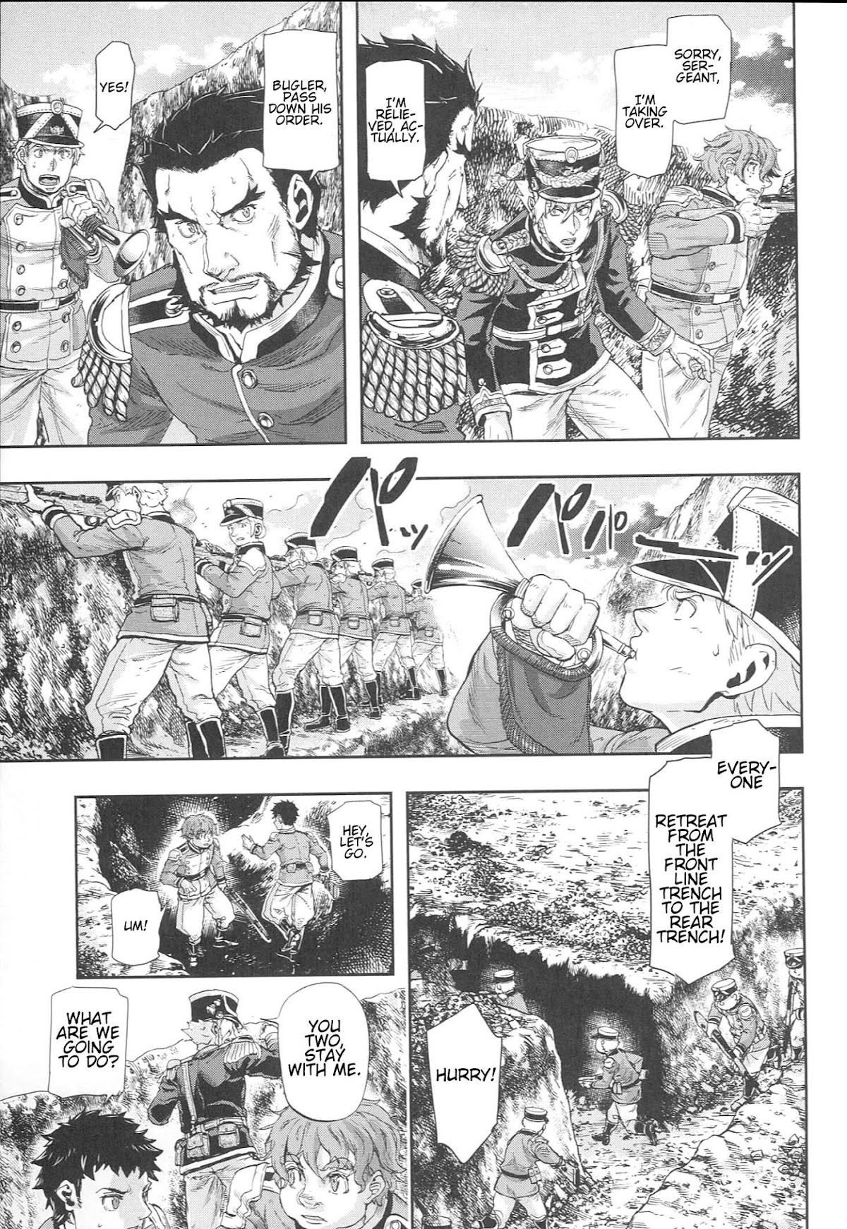 Gunka no Baltzar Chapter 49 page 21 - Chapter 49: Unto The Breach
