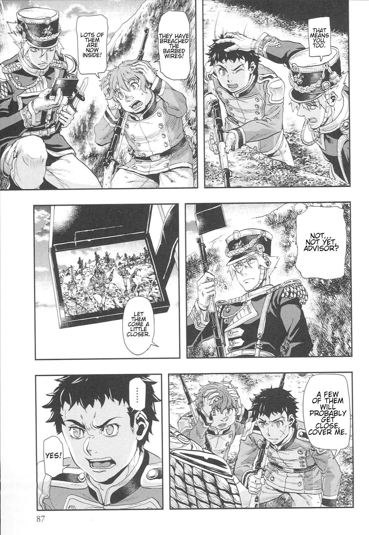 Gunka no Baltzar Chapter 49 page 23 - Chapter 49: Unto The Breach