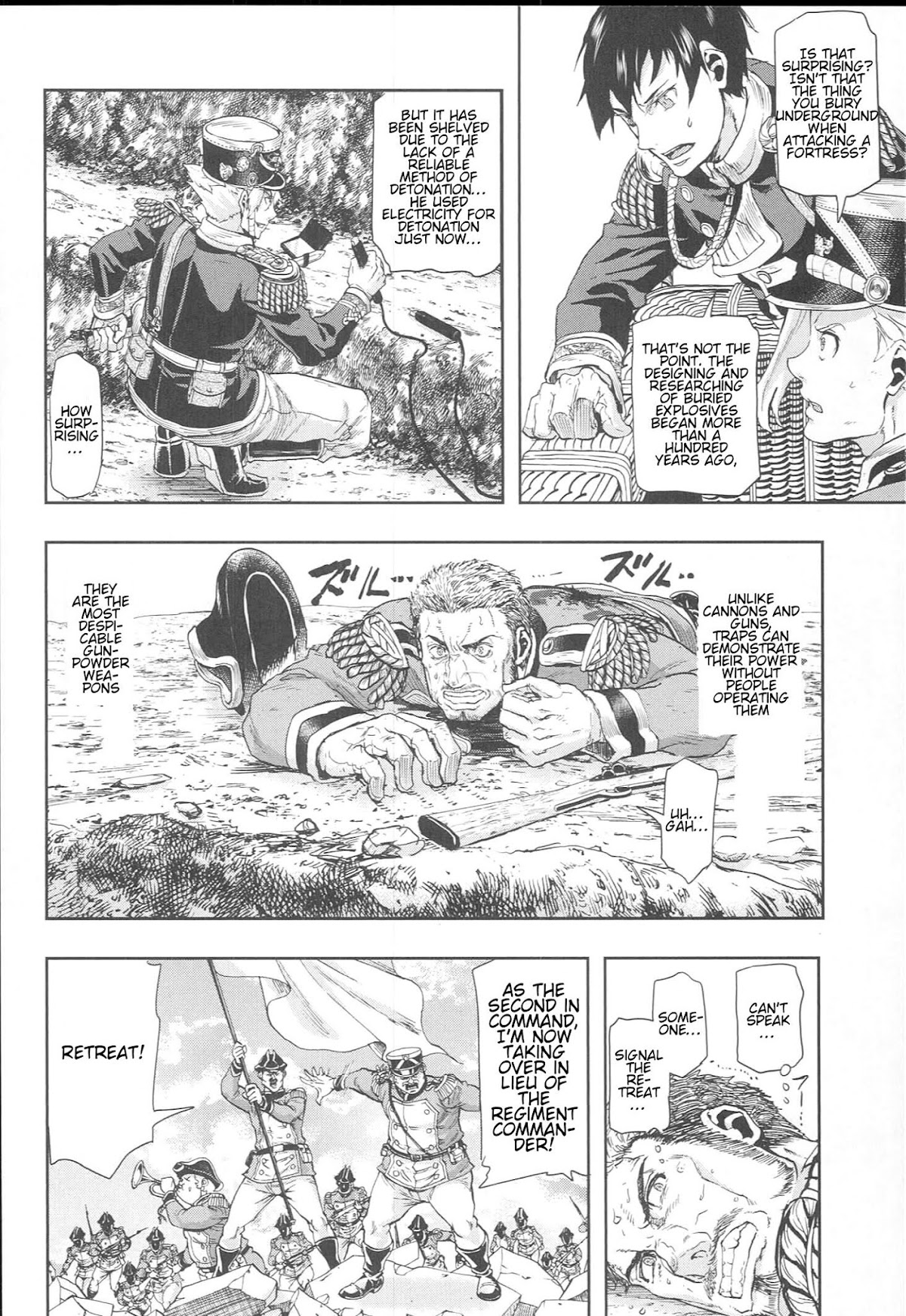 Gunka no Baltzar Chapter 50 page 10 - Chapter 50: Rules of War
