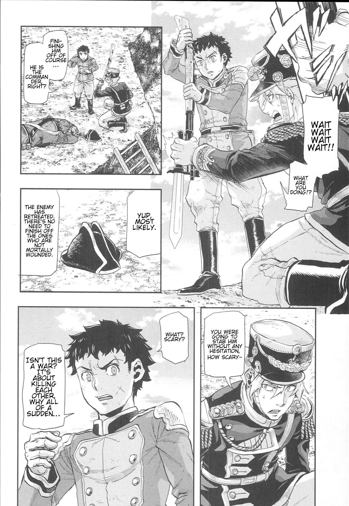 Gunka no Baltzar Chapter 50 page 12 - Chapter 50: Rules of War