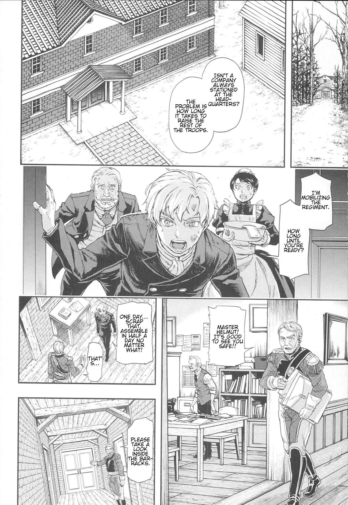Gunka no Baltzar Chapter 50 page 18 - Chapter 50: Rules of War