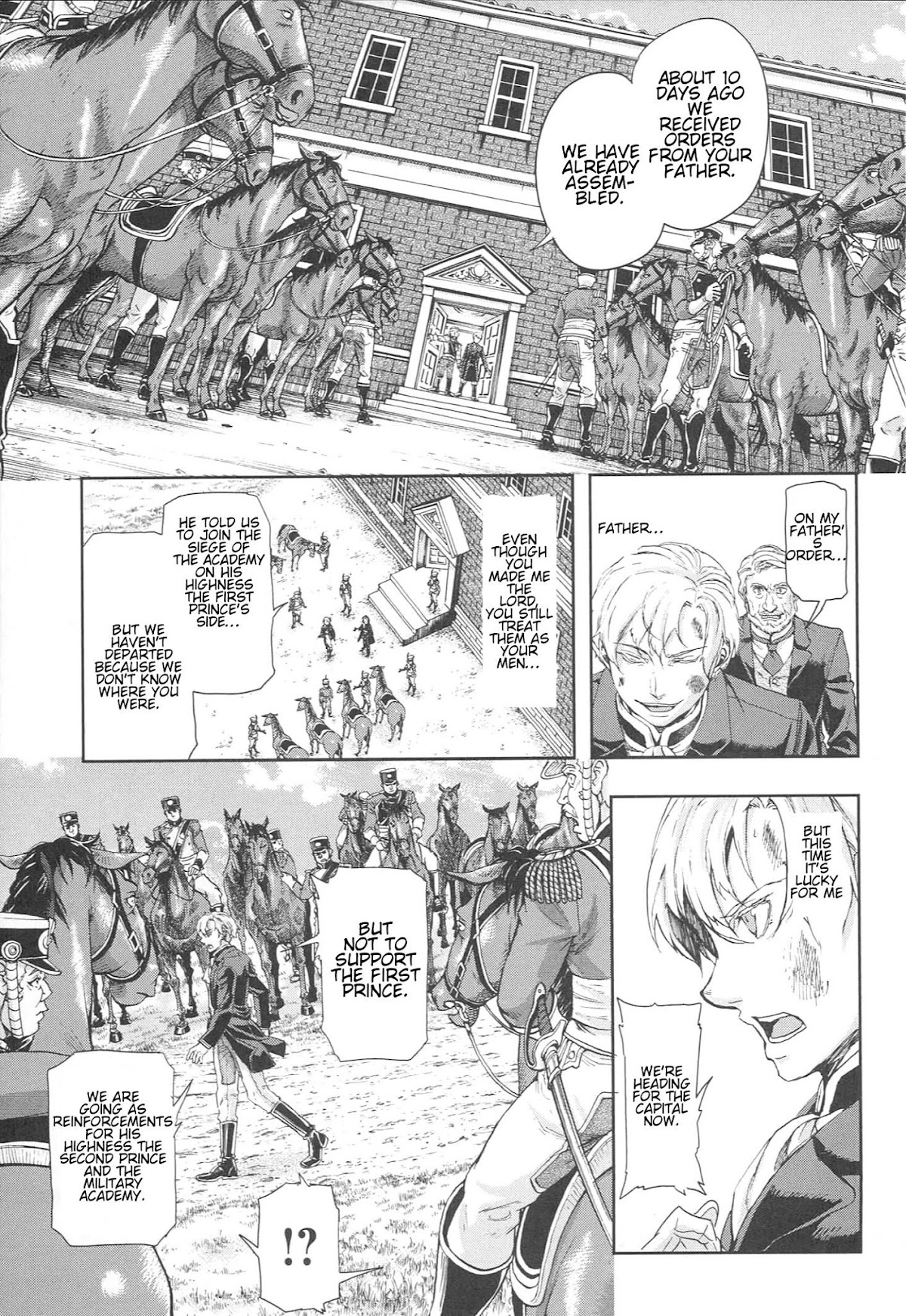 Gunka no Baltzar Chapter 50 page 19 - Chapter 50: Rules of War