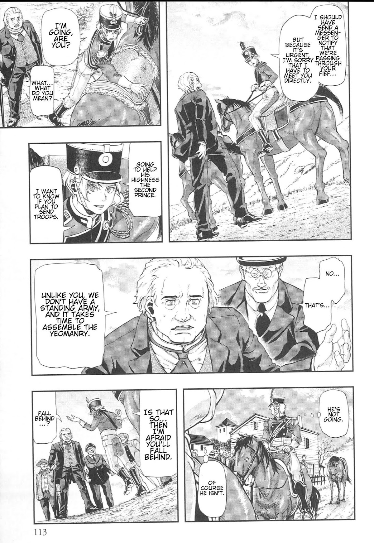 Gunka no Baltzar Chapter 50 page 23 - Chapter 50: Rules of War